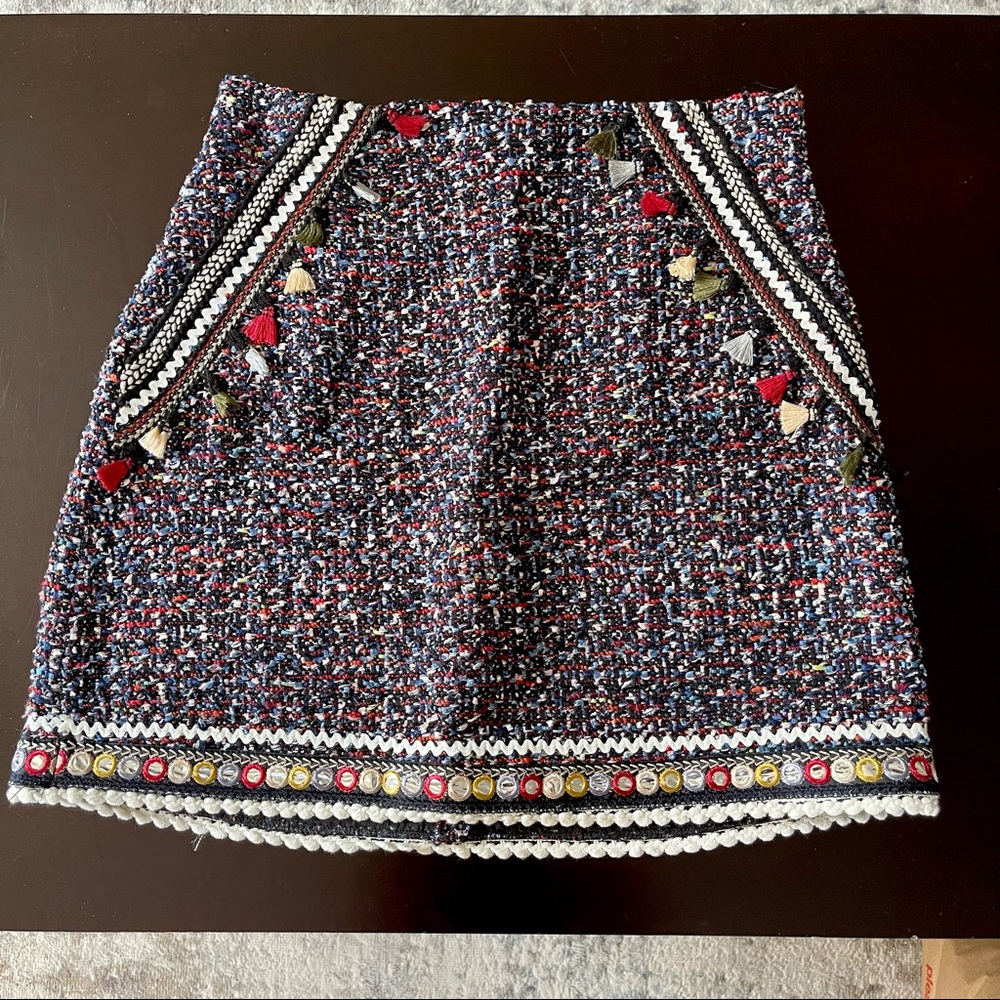 Zara Vintage Fall Sweater Skirt